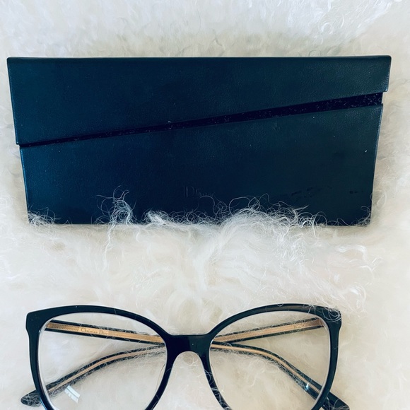 Authentic Christian Dior eyeglasses with original box, card and cloth. - Picture 8 of 8